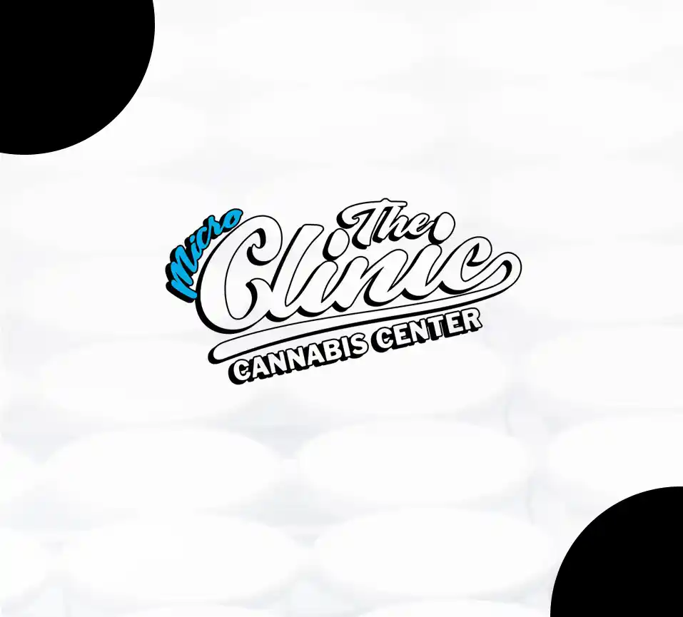 Micro Clinic Cannabis Micro Clinic Cannabis Center logo for easy in-store or online cannabis ordering and pickup